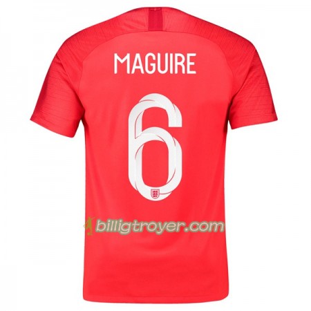Billige Fotballdrakter England Maguire 6 VM 2018 Bortedraktsett